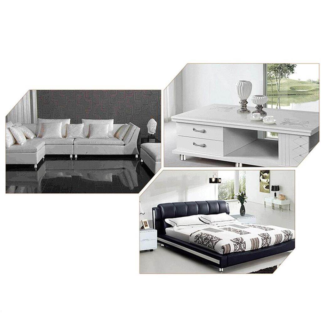 Loviver 4pcs Adjustable Sofa Foot Legs Stainless Steel Furniture Cabinet Feet