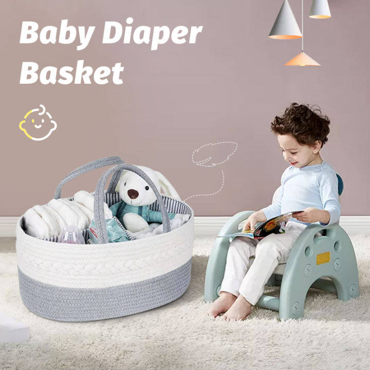 diaper basket storage