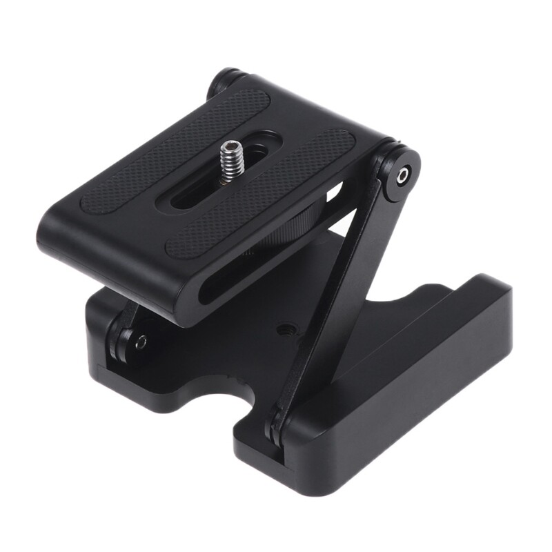 【New Arrival】 Portable Z-Type Camera Folding Tripod Pan Tilt Ball for Head Desktop Stand Holde