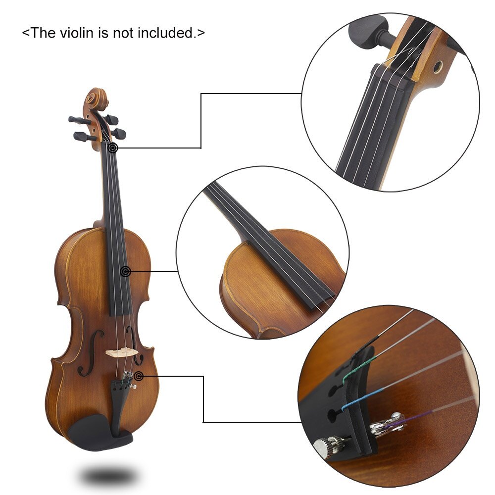 [ammoon]quà bí mật dây đàn guitar 4 chiếc dây vĩ cầm dây Trọn Bộ (E-A-D-G) cho 4/4 3/4 1/2 1/4 1/8 Violin