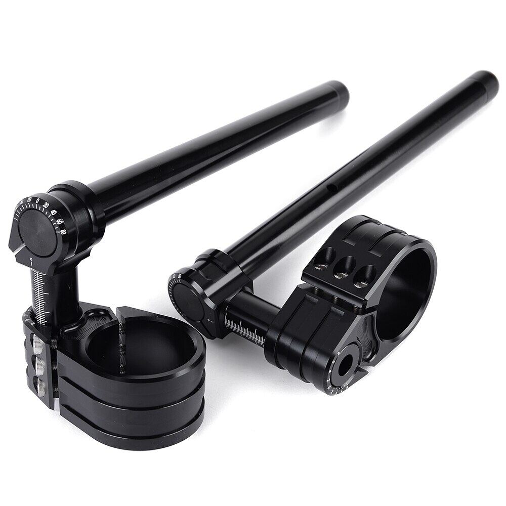 Amark Clip on Ons Fork Riser Adjustable Handlebar Fork Clamp For Honda