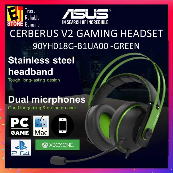 asus cerberus v2 pc gaming headset