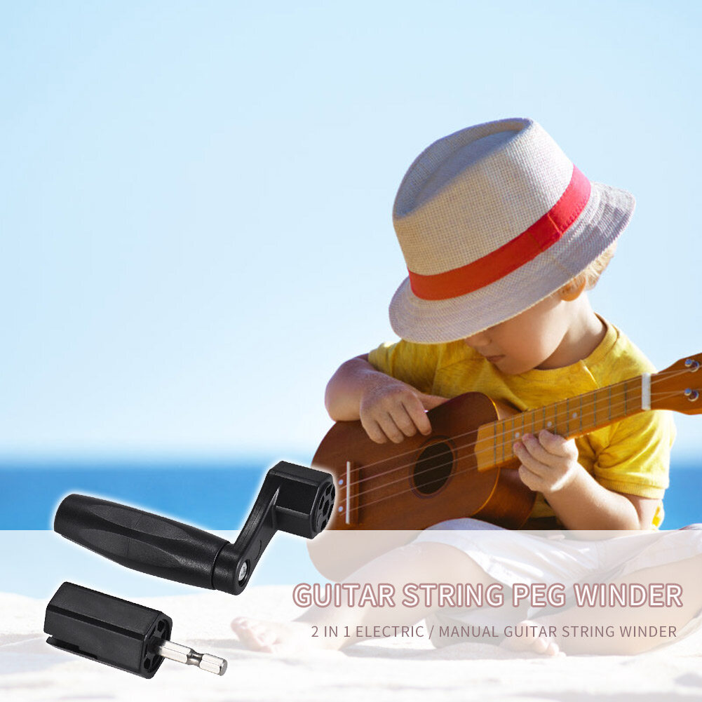 Guitar String Winder Cầu Pin Pin Kéo Kéo Tuốc Nơ Vít Điện Công Cụ Sửa Chữa Khoan Bit