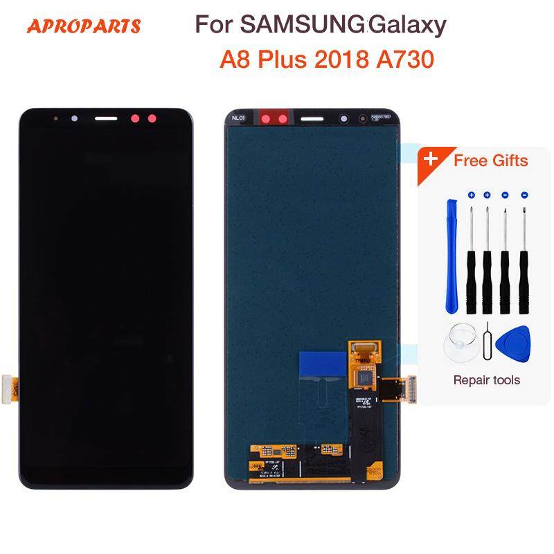 Harga Samsung Galaxy A8 Plus Terbaru Agustus 2019 9 Baru Asli Tampilan Layar LCD untuk Samsung Galaxy A8 Plus 2018 LCD A730 A8 2018 LCD A530 Sentuh Display Pergantian Digital + Alat