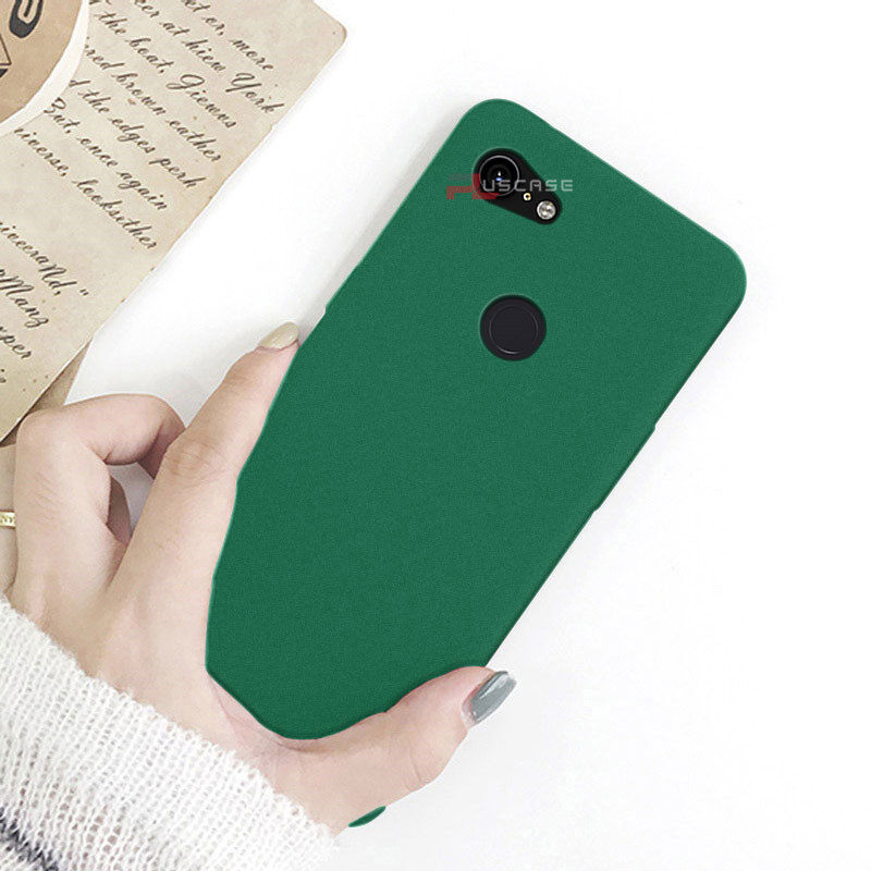 PlusCase for Google Pixel 3 XL Soft Ultra Thin Matte Sandstone Case Protective Phone Back Slim Casing Cover