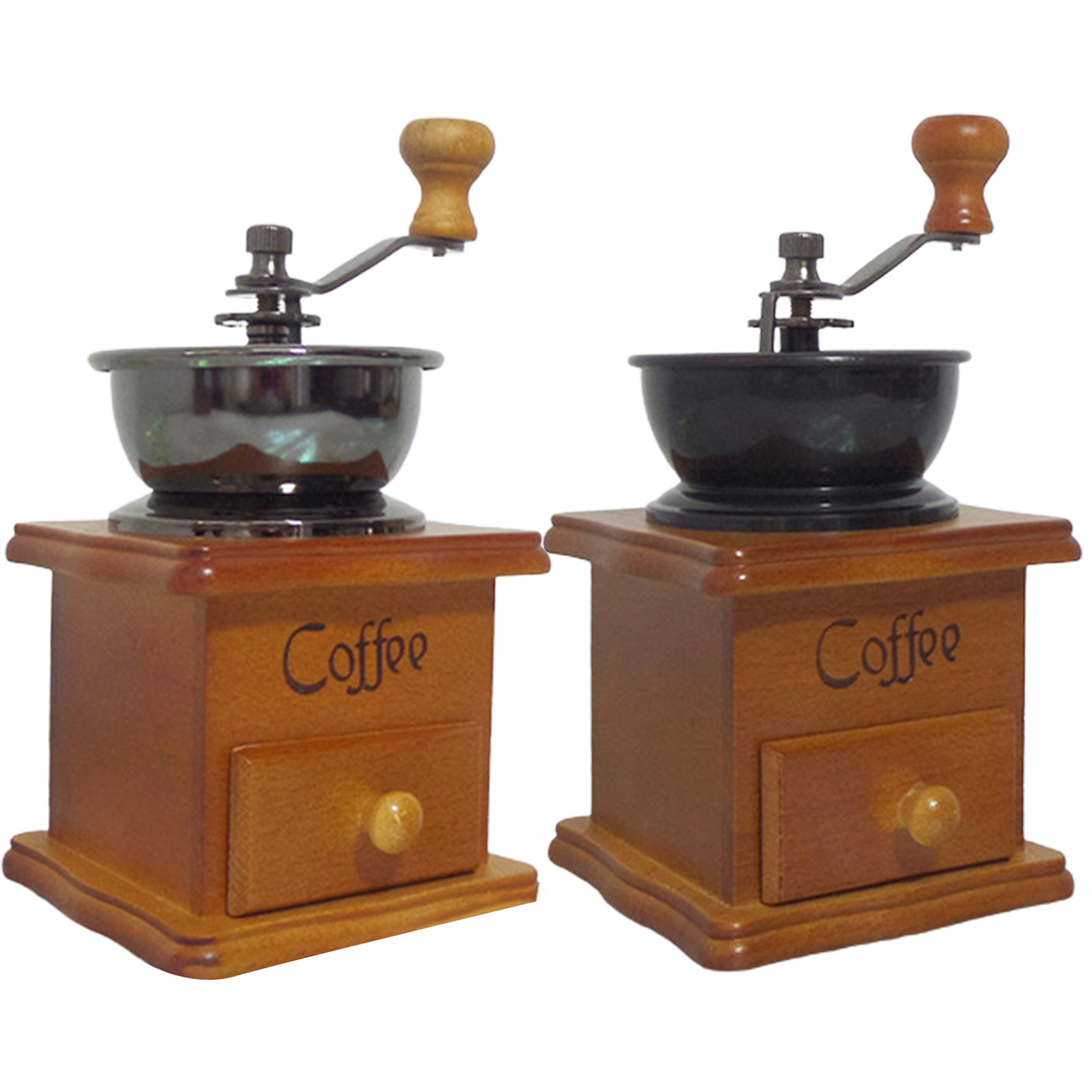 Effective Manual Grinder Metal Practical Adjustable Spice Grinder for Home