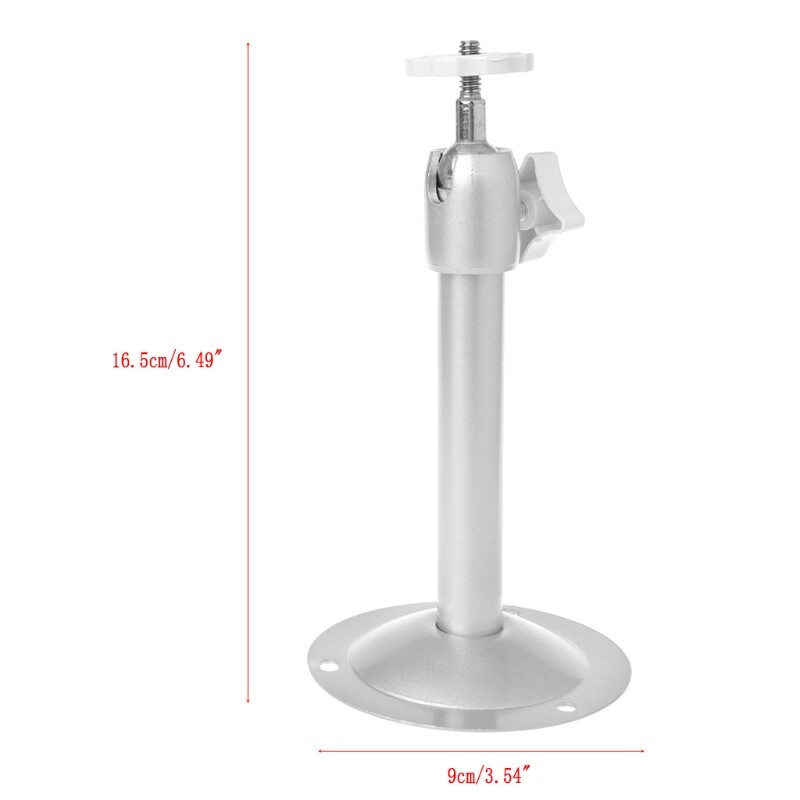 360 Degree Adjustable Projector Ceiling Mount Stand Wall Projector Bracket Metal