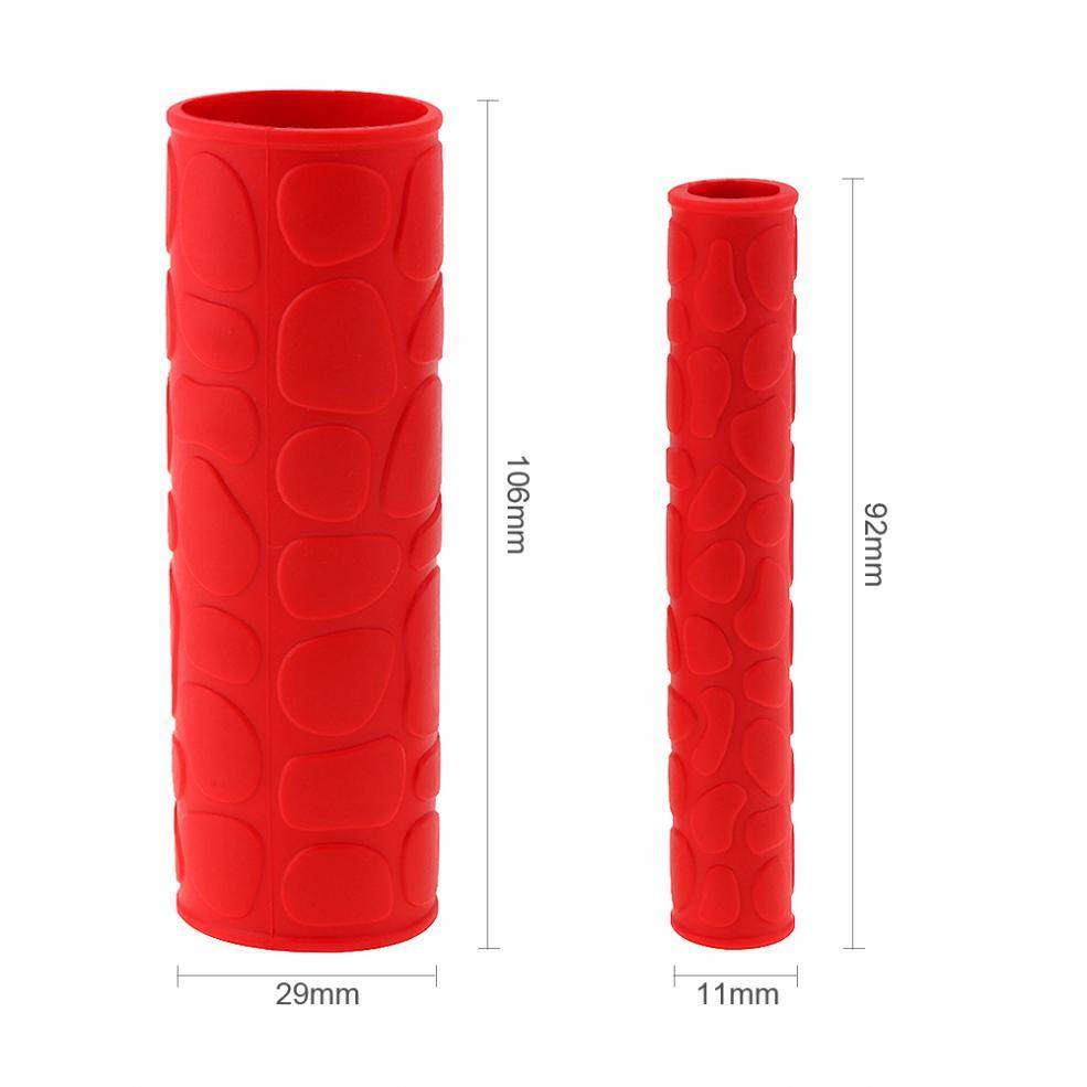 1Set Soft TRP Motorcycle Handle Grips with Pattern and Handbrake Covers for Motorcycle