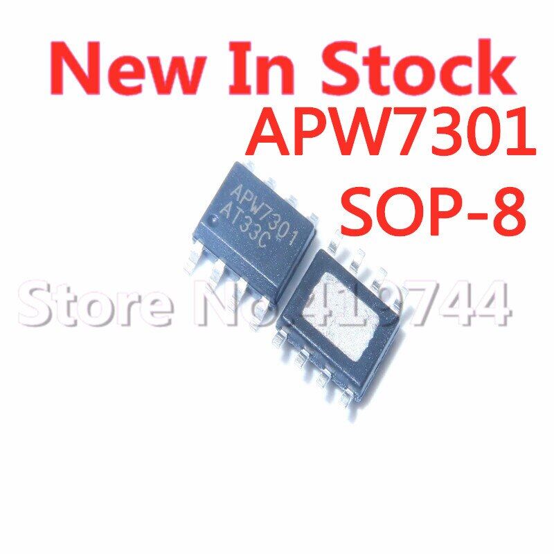 5pcs/lot apw7301 apw7301kai-trg sop-8 buck regulator chip in stock new original ic