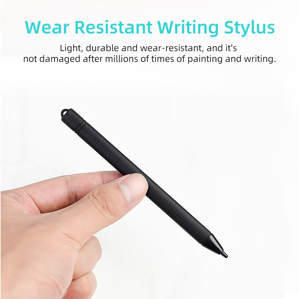 12 Inch LCD Writing Tablet Electronic Digital Drawing Board Erasable Writing Pad Color Screen One-Click Erase with Lock Button Gift for Children Adults Home Office School