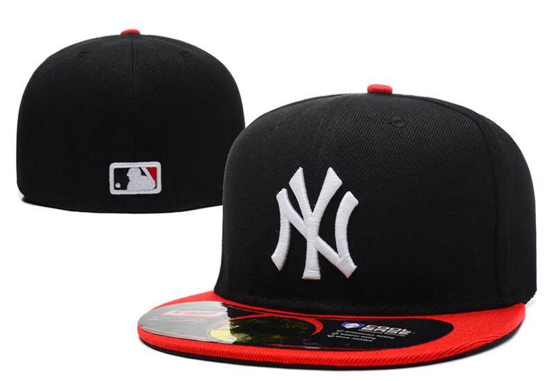2020ใหม่ Original หมวกหมวกหมวก-[คลังสินค้าพร้อม] หมวก New York เบสบอล Yankees หมวกหมวกลำลองสำหรับบุรุษและสตรีขนาดหมวกกีฬากลางแจ้ง Full Close HipHop หมวกพอดี