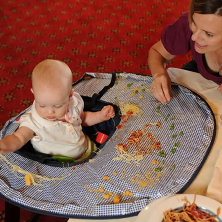 Baby Eating Table Mat Feeding Saucer High Chair Cover For Baby Feeding Saucer High Chair Cover