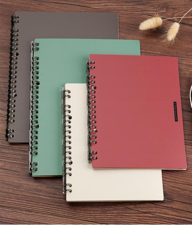 1 Pc KOKUYO Campus Smart Loose Leaf Notebook Thin Portable Smart Binder Note SP700 A5 B5 Easy To Replace
