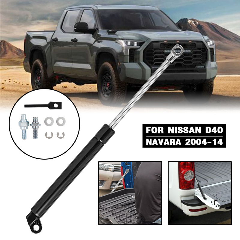 1PC Car Rear Trunk Tailgate Boot Shock Lift Strut Support Bar Gas Spring Trunk Tail Gate Strut Damper Liftgate Gas Shock Strut Lift Supports For Nissan D40 Navara 2004-2014