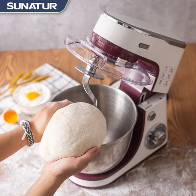 Sunatur Stand Mixer 1300W/5.5L Intelligent Cake Kitchen Blender E-1063A/E-1063C