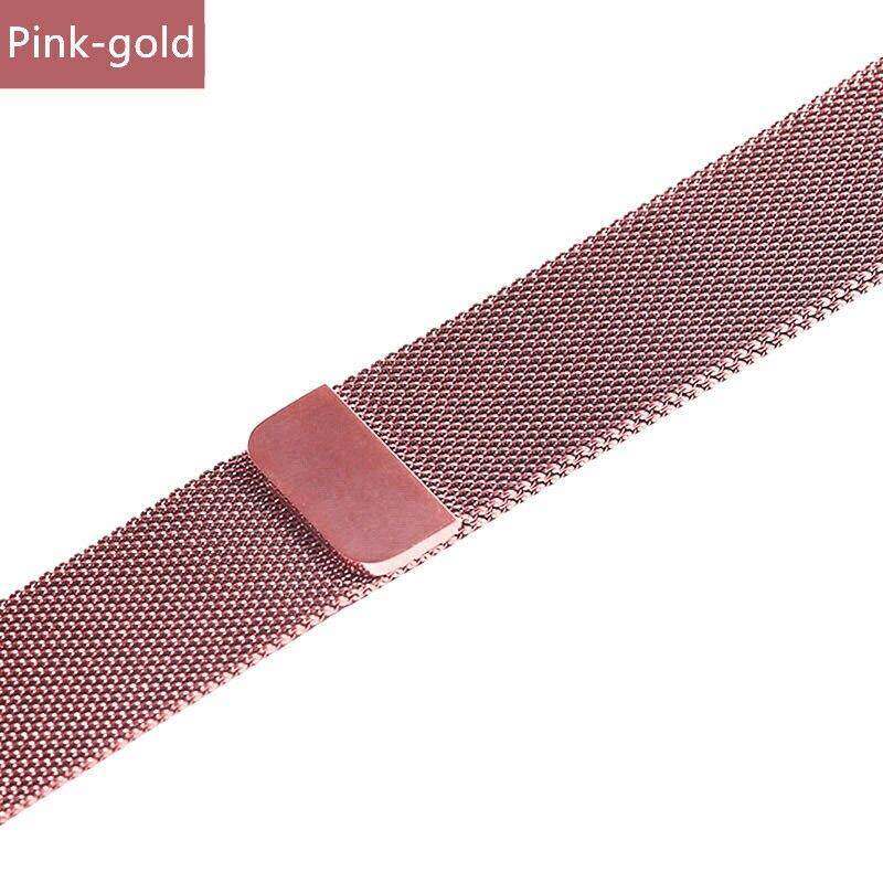 Milanese Loop Strap for Apple Watch Ultra Bands 41mm 42mm 44mm 45mm 49mm Correa iWatch Series 9 8 7 6 SE 5 4 3 2 1 Apple Watch Band 38mm 40mm Magne Buckle Bracelet