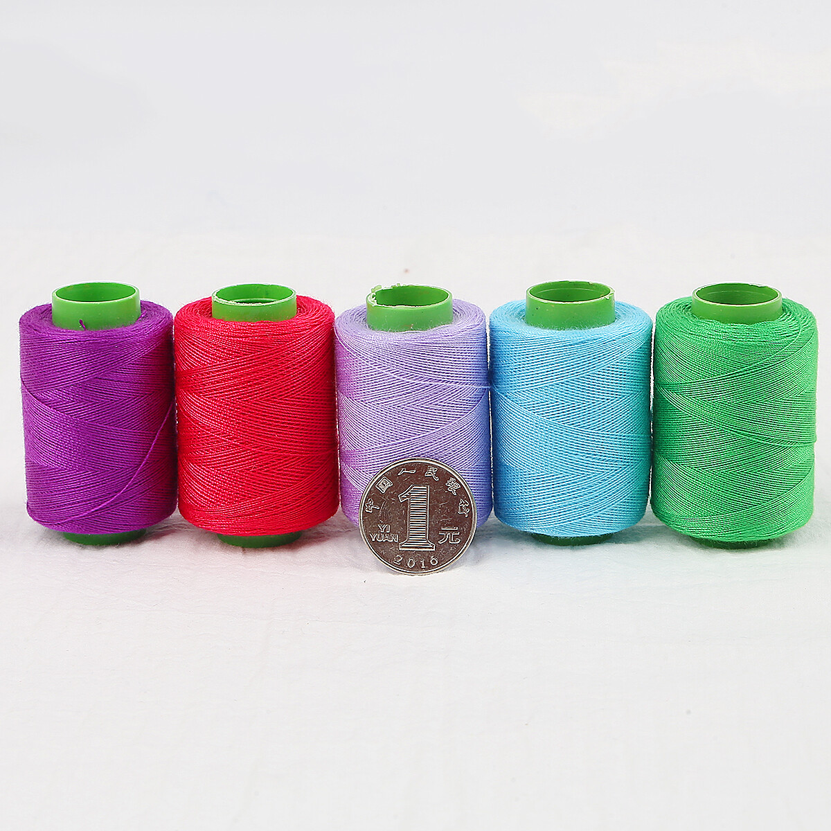 Chỉ Polyester Cầm Tay 300M 24 Màu Chỉ Thêu Máy May Phụ Kiện May Tự Làm