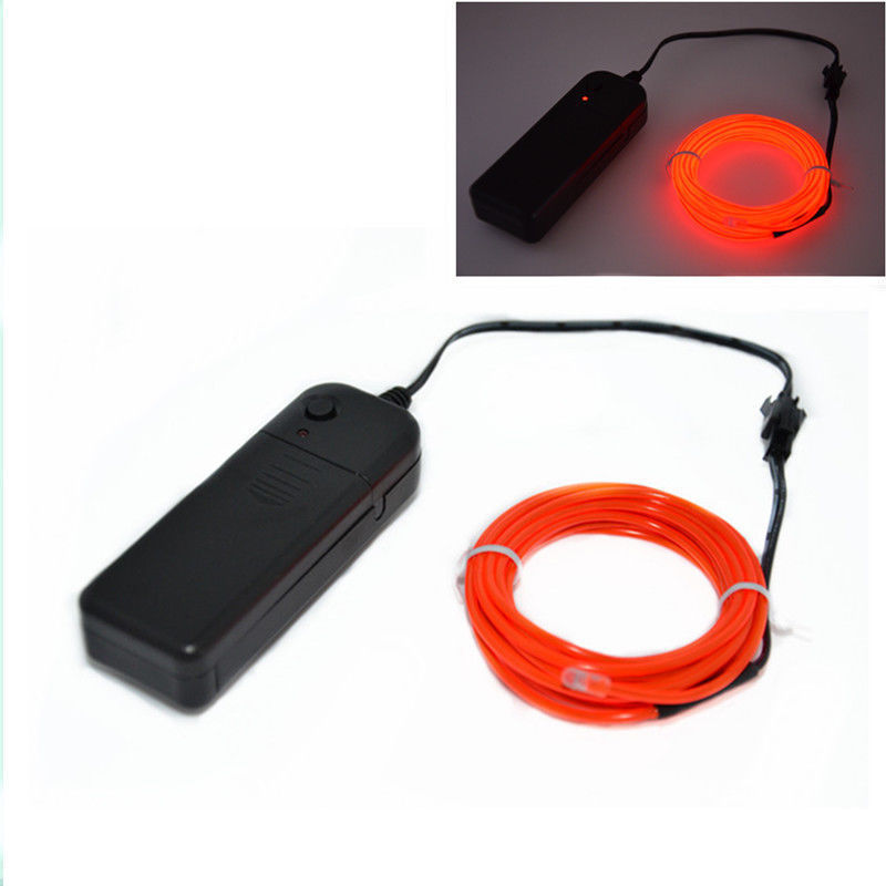 【TaroBall】EL Dây Đèn LED Phát Sáng Dây Đèn LED Chống Nước Dây Đèn Neon Trang Trí Ngày Lễ Trang Trí Xe Hơi Tiệc Tùng