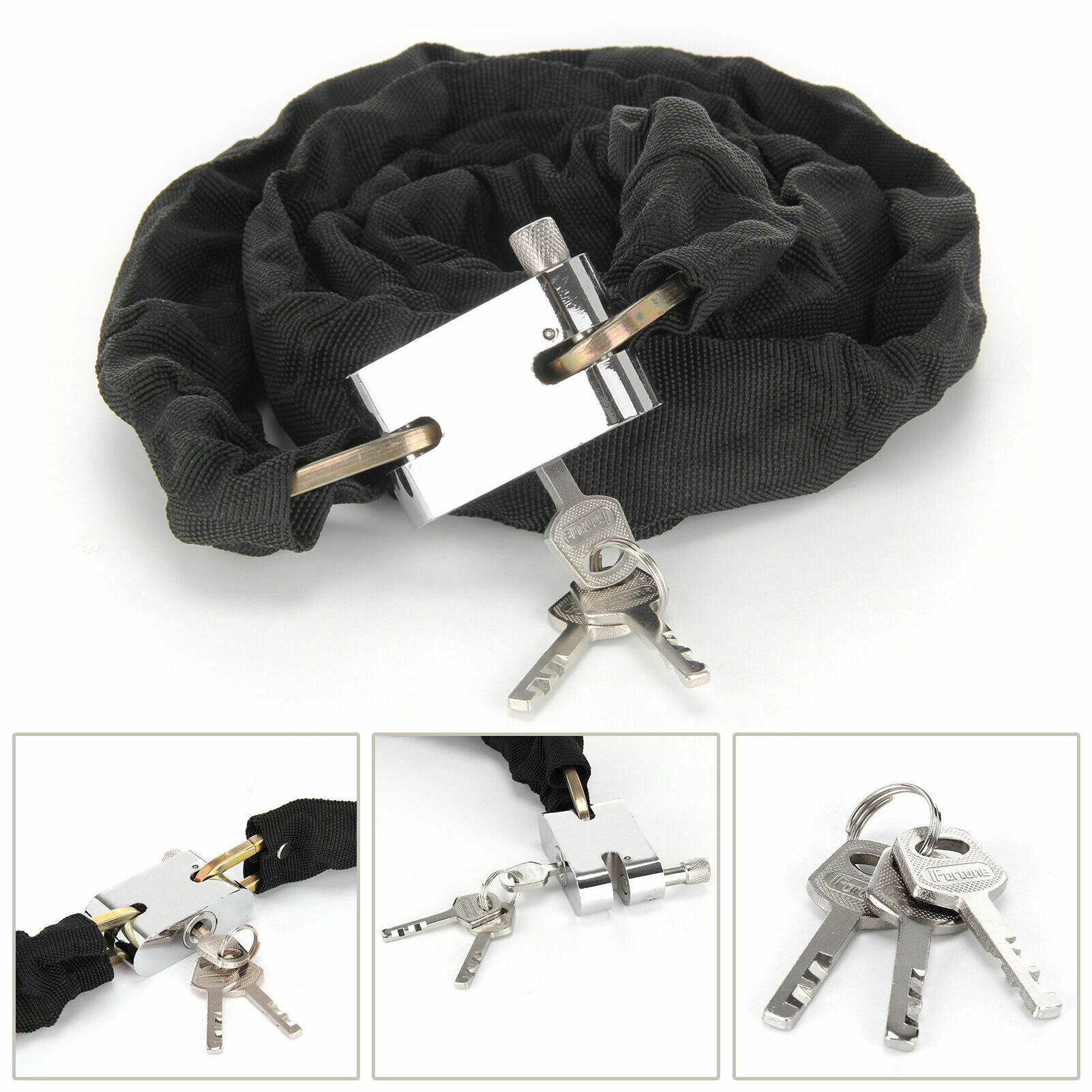 Portable Padlock Safe Durable High Strength Heavy Duty Strong Padlock for Doors
