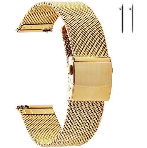 Stainless Steel Mesh Watch Strap Watch Band 21mm Stainless Steel - Stainless Steel - Aliexpress