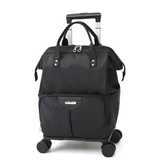 foldable carry on bag with wheels