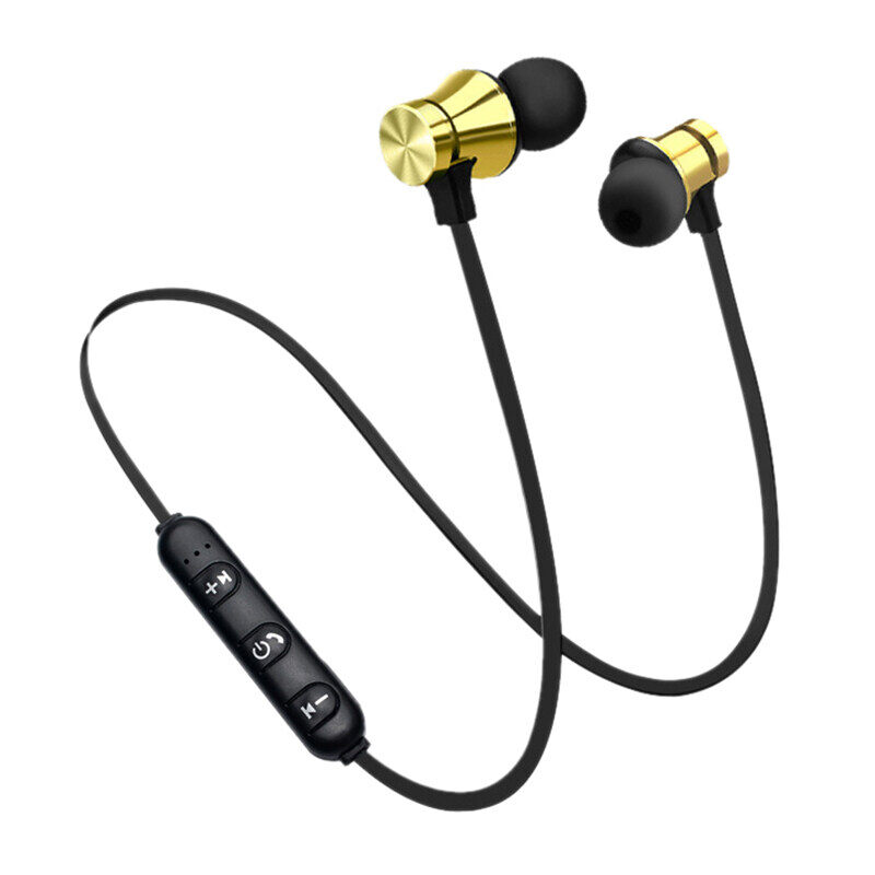 Kebidumei Magnetic Music Bluetooth 4.2 Earphone XT11 Sport Running Wireless Bluetooth Headset With Mic For Samsung