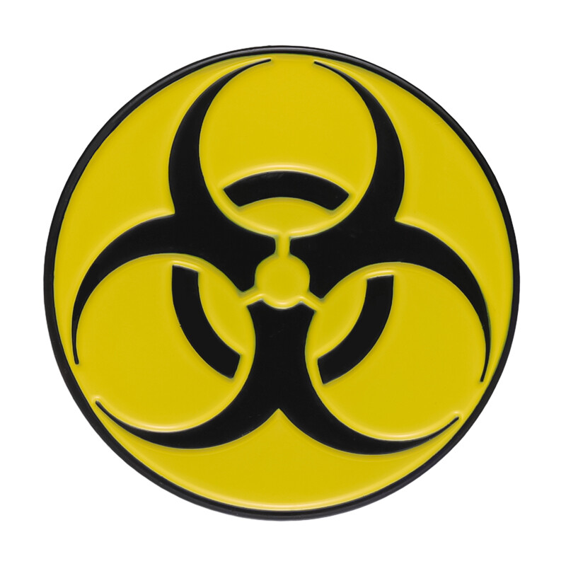 Creative Biochemical Crisis Logo Fashion Boutique Brooch Lapel Brooch Shirt Bag Badge Friend Jewelry