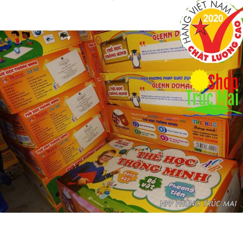 Bộ thẻ học Glenn Doman 16 chủ đề dạy bé nhận biết Thế giới xung quanh, Từ vựng Song ngữ Anh Việt phiên âm quốc tế