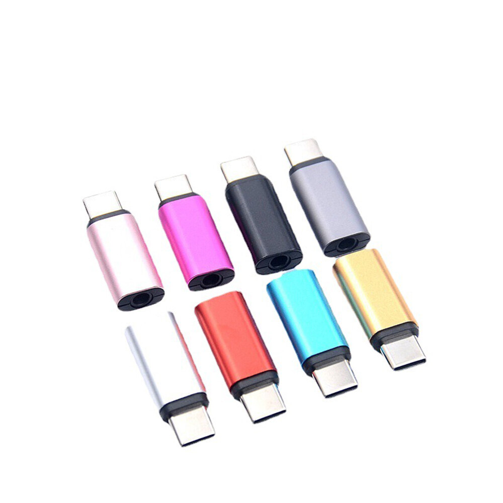 Sanhe type-c To 3.5mm Audio Headphone Adapter Typec-audio Female Converter for Huawei