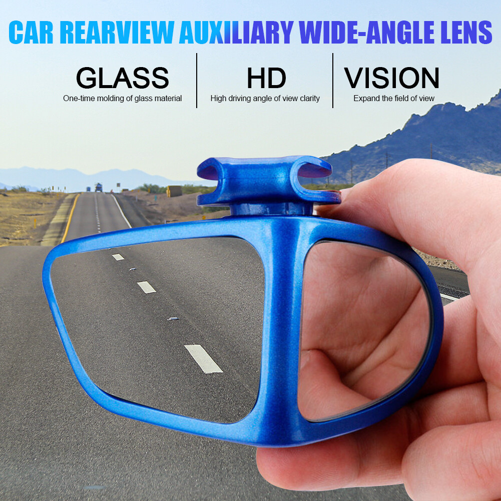 JaneDream 1 Pair Car Assistant Rearview Wide Angle Mirror Reverse Mirror Parking Mirror Side View
