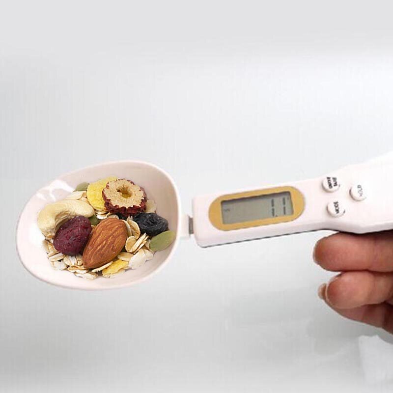 Muỗng Đo Nhà Bếp Kỹ Thuật Số 500G/0.1G Muỗng Điện Tử Kỹ Thuật Số Cân Nhà Bếp Mini Dụng Cụ Làm Bánh