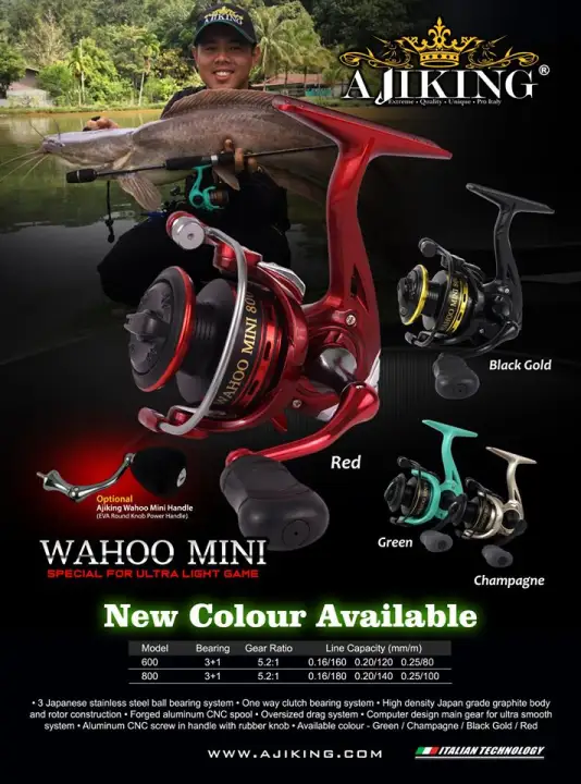 ajiking wahoo mini 800