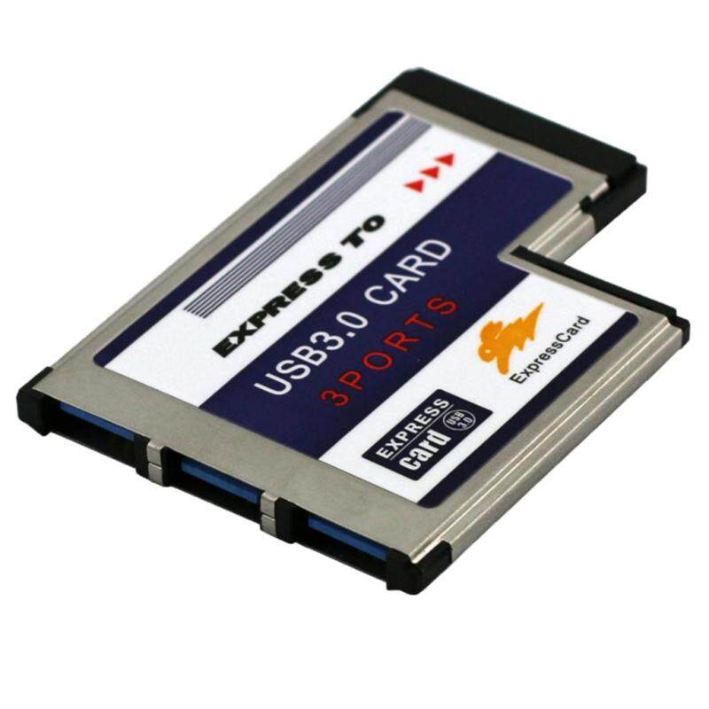 Baoblade 3Port Flush Mount Express Card 54mm SuperSpeed USB3.0 Adapter Expansion Card