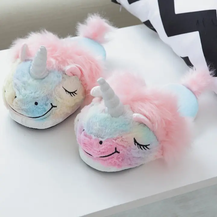 baby unicorn slippers