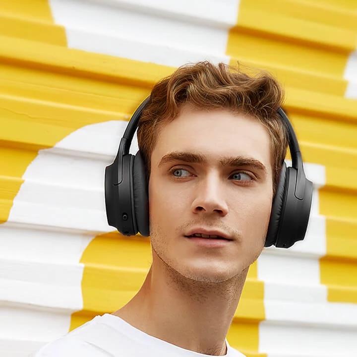 TaoTronics TT-BH060 Active Noise Cancelling Headphones [Upgraded] Bluetooth  Headphones SoundSurge 60 Over Ear Headphones Wireless Headphones Deep Bass,  Quick Charge, 30H Playtime for Travel Work Cellphone | Lazada PH