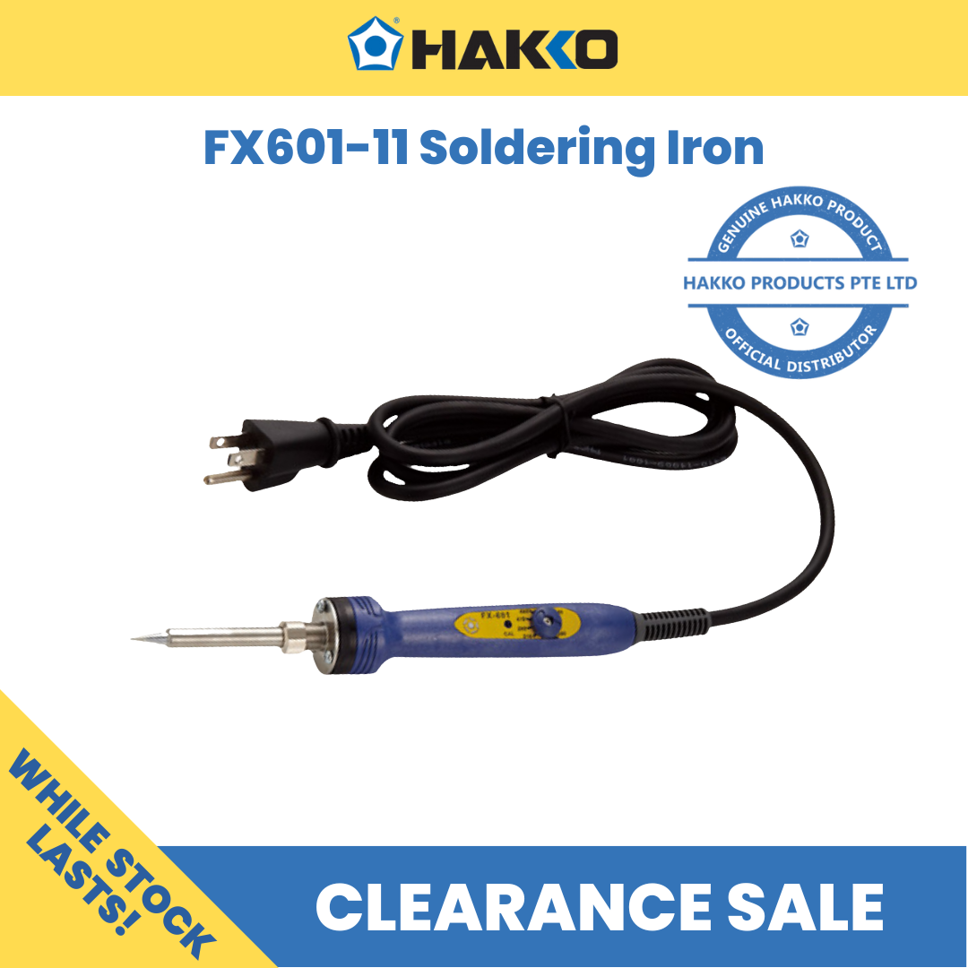 HAKKO FX601 Adjustable Temperature Soldering Iron ORIGINAL Hakko