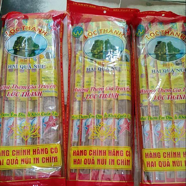 Nhang cuốn tàn Lộc Thành - Hiệu 2 quả núi