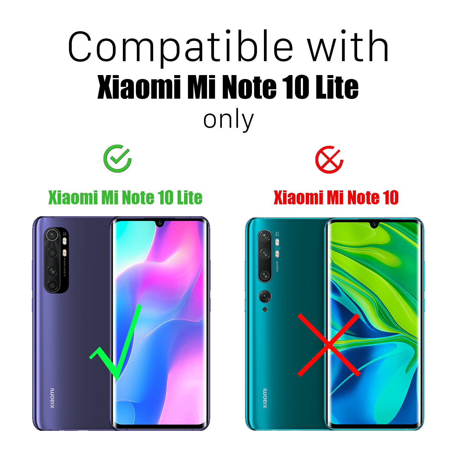 Lifebelle cho Xiaomi Mi Note 10 Lite Note 10 Pro Note 10, [Phiên bản tăng cường với bốn góc] [bảo vệ chăm sóc máy ảnh] Vỏ Ốp điện thoại bảo vệ Silicone da nhựa TPU mềm cao su trong suốt chống sốc