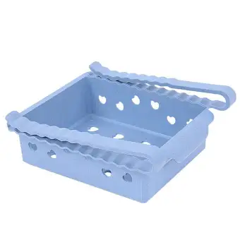 Free Shipping Lifly 1 Pcs Hollow Fridge Organizer Pull Out Drawer