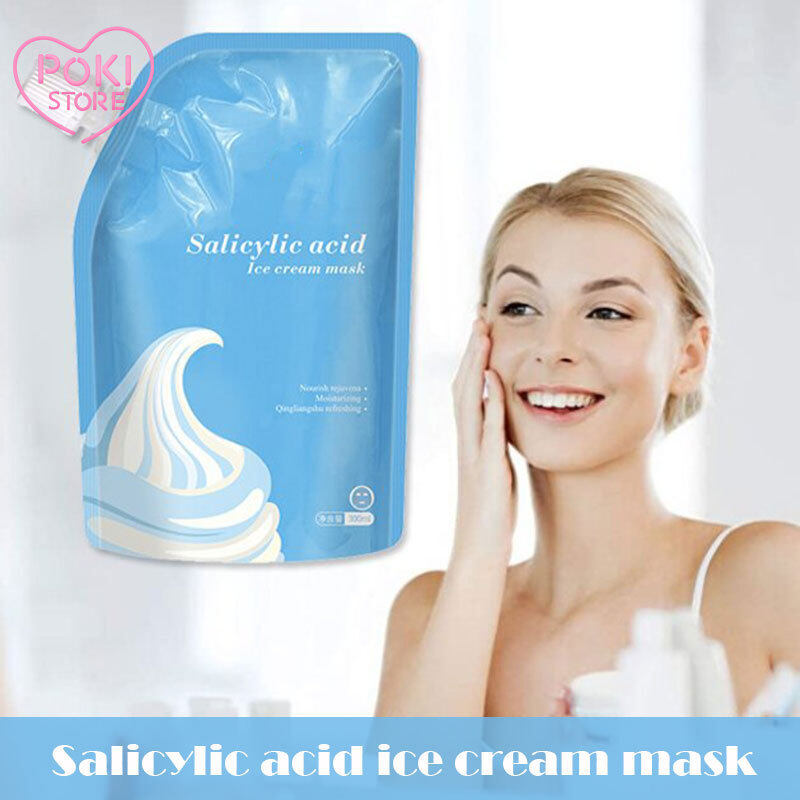 Mặt Nạ Làm Sạch Siêu Axit Poki Salicylic Làm Mờ Vết Mụn Đầu Đen Dưỡng Ẩm Làm Sạch Thu Nhỏ Lỗ Chân Lông