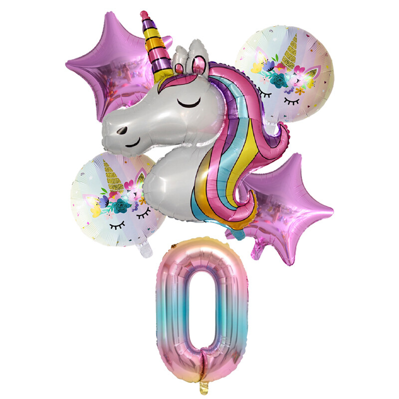 unicorn balloon ball