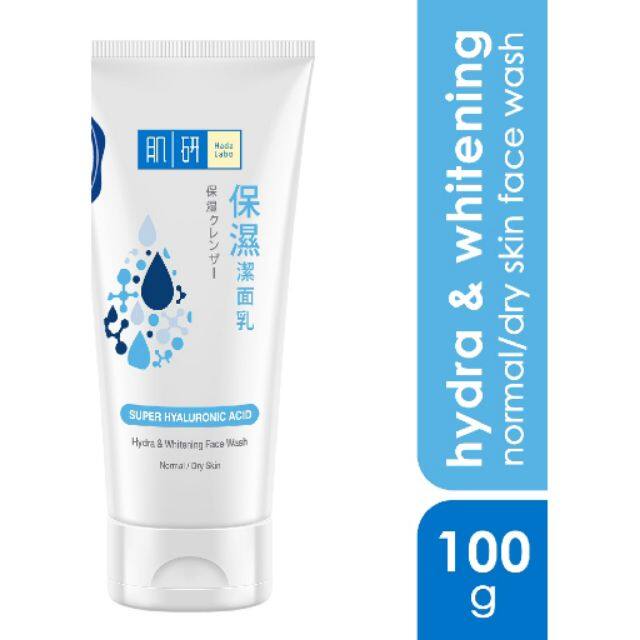 hydra and whitening face wash