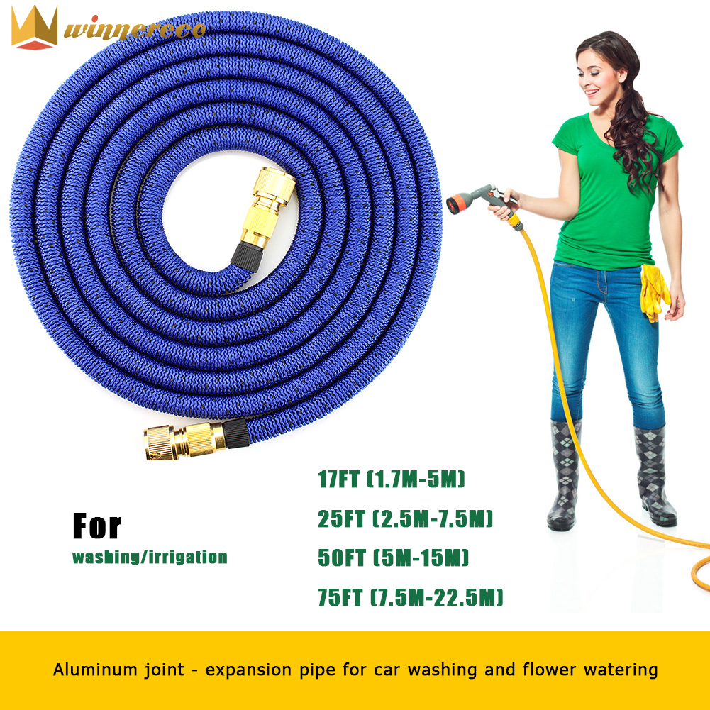 Outdoor Garden Watering Hose Expandable Car Wash Telescopic Magic Hose Pipe