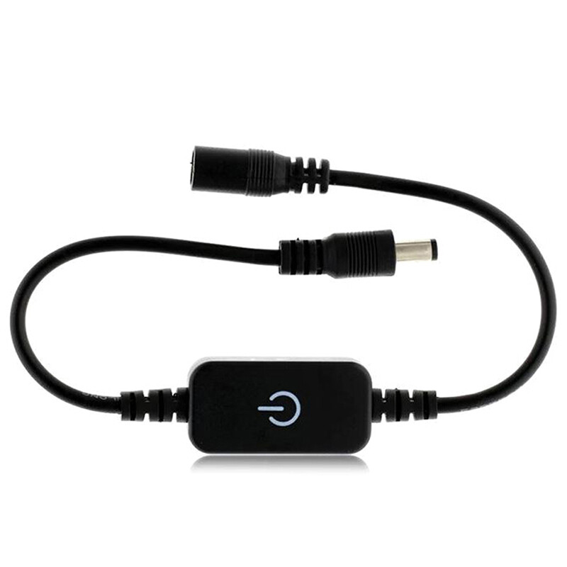 [Valitoo] LED Strip Touch Dimmer Brightness Control LED Dimmer Switch 1keys Dimmer 12V-24V Light Switch Adjustment