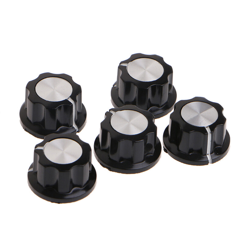 5 pcs mf-a01 potentiometer knob cap inner 6mm rotary switch bakelite wh118 wx050