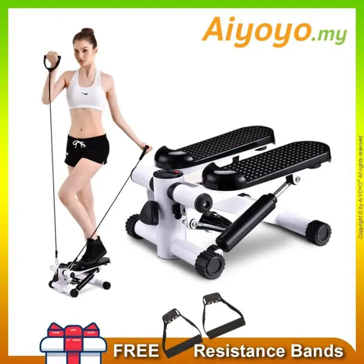 step and twist exercise machine