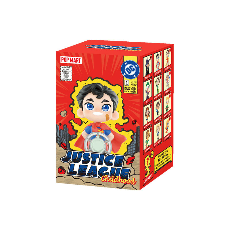 POP MART DC Justice League Childhood Series Figures Blind Box