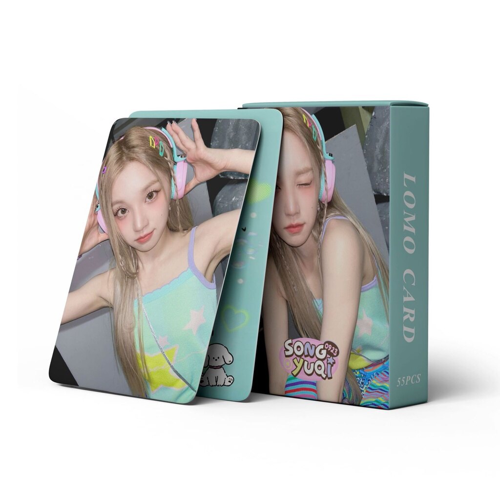 Kpop i-dle song yuqi lomo card small card collector card 55pcs/set