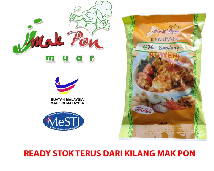 Ready Stok Mak Pon Rempah Mee Bandung Power Bubble Wrap Packaging Lazada