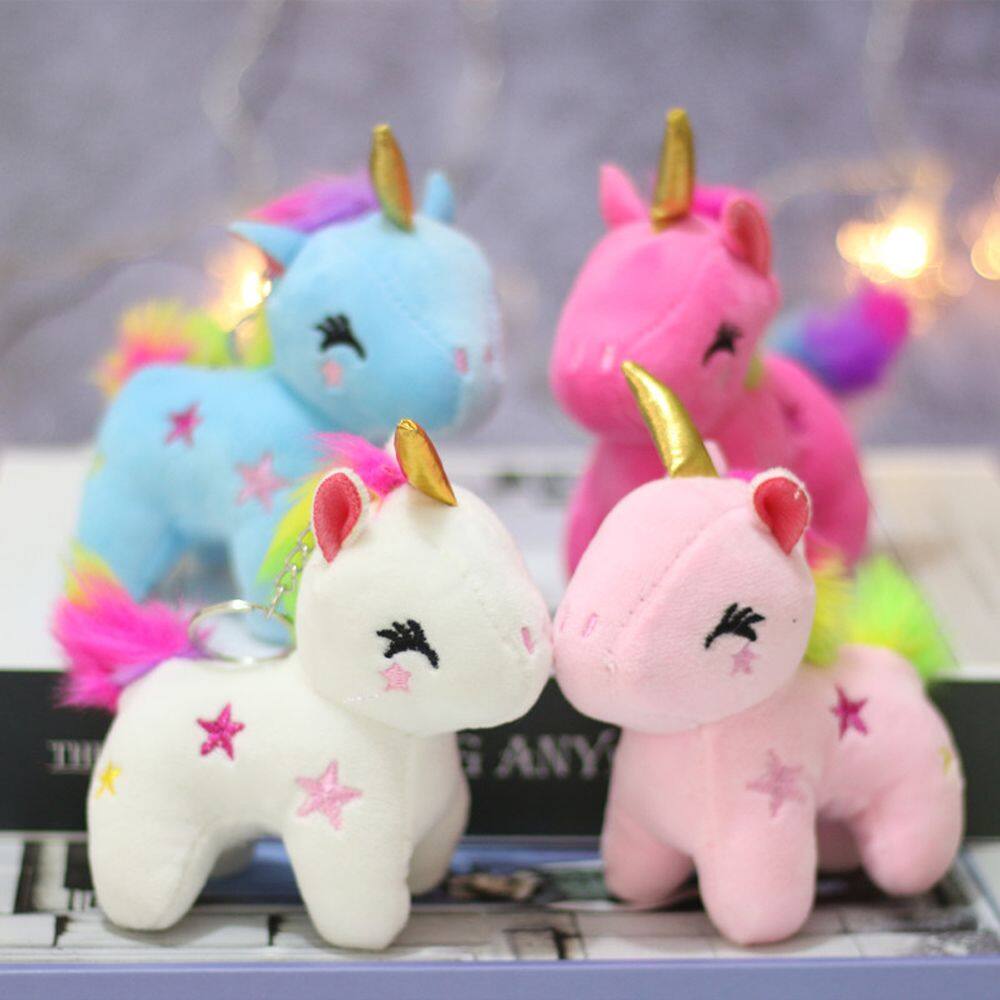 fluffy unicorn soft toy